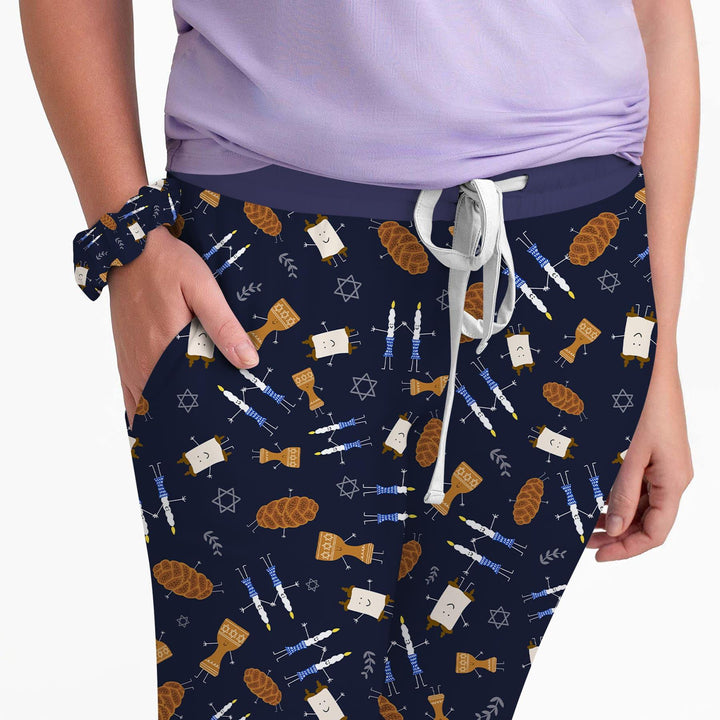 Shabbat Shalom Family Matching Custom Women Pajama Set