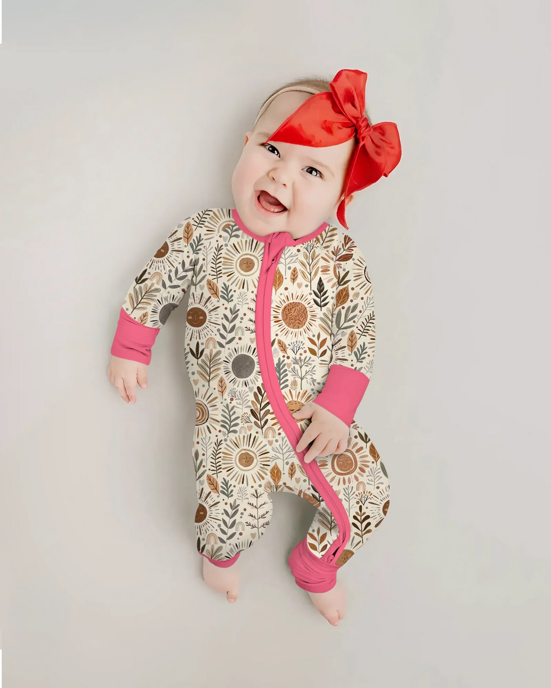 Gerippte Babykleidung mit individuellem Foto - Weich &amp; Skizzenhaft