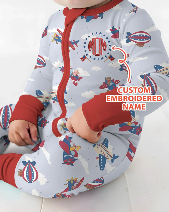 Gerippte Babykleidung mit individuellem Foto - Weich &amp; Skizzenhaft