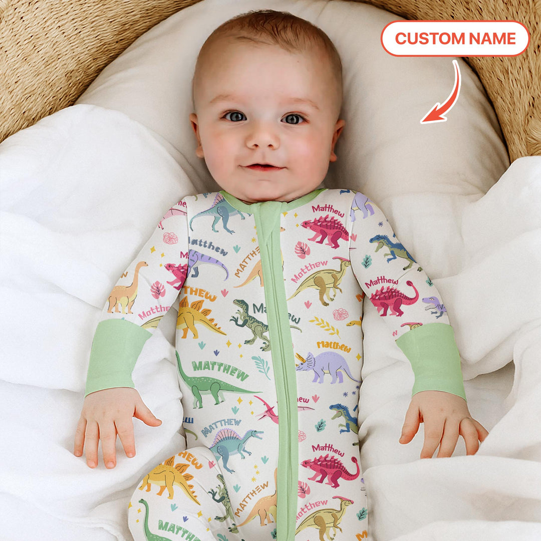 Dino Roar Custom Name Convertible Zippy