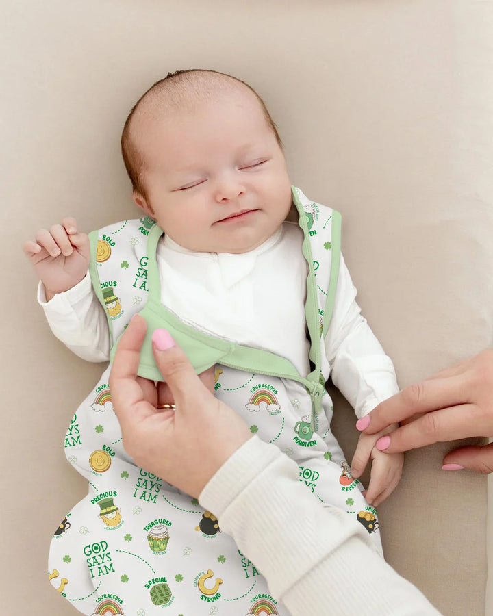 St Patrick's Day God Says I Am Sleep Bag