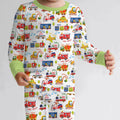 Beep Beep Adventure Bamboo Two Piece Long Sleeve Pajama Set