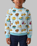 Shabbat Shalom Bambus Rundhals-Sweatshirt