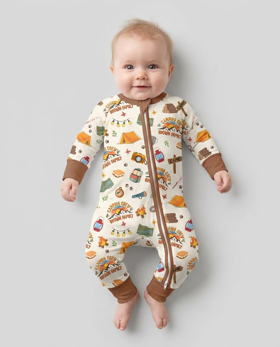Gerippte Babykleidung mit individuellem Foto - Weich &amp; Skizzenhaft