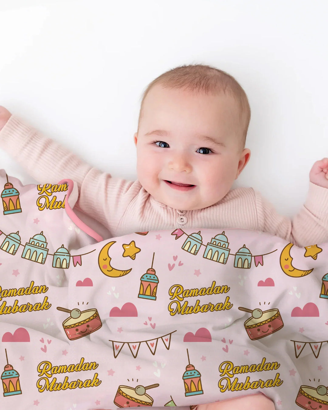 Ramadan Mubarak Blanket