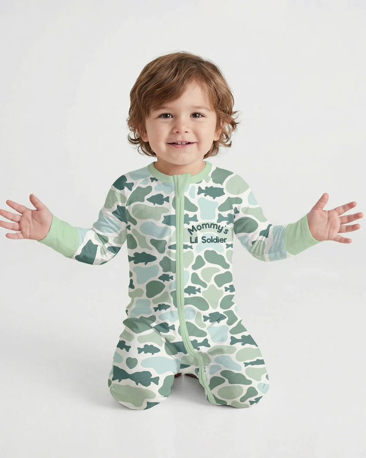 Gerippte Babykleidung mit individuellem Foto - Weich &amp; Skizzenhaft