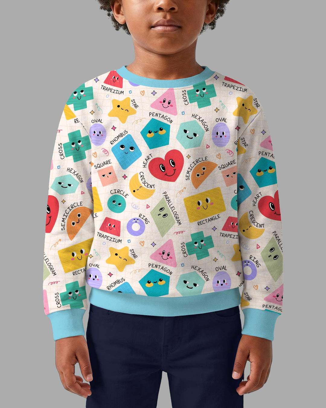 Sweatshirt mit Rundhalsausschnitt aus Bambusfaser