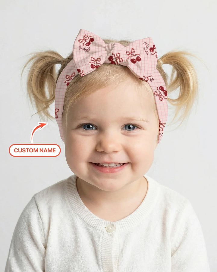 Cherry Mom and Me Headband