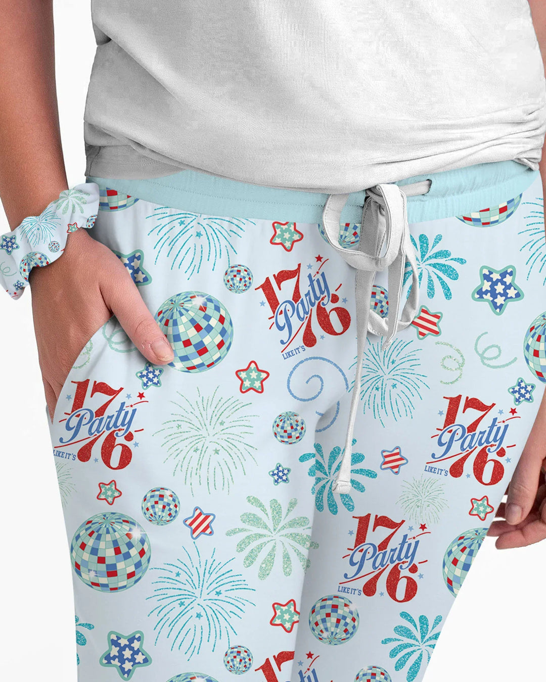 Land Of Free Family Matching Bamboo Women Pajama Set