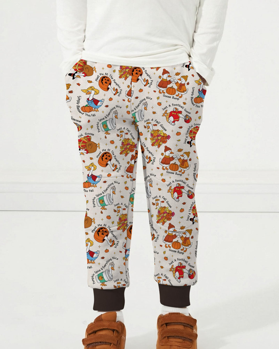 Plantilla de pantalón jogger de bambú