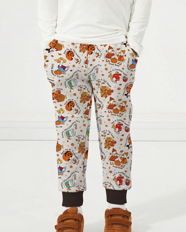 Plantilla de pantalón jogger de bambú
