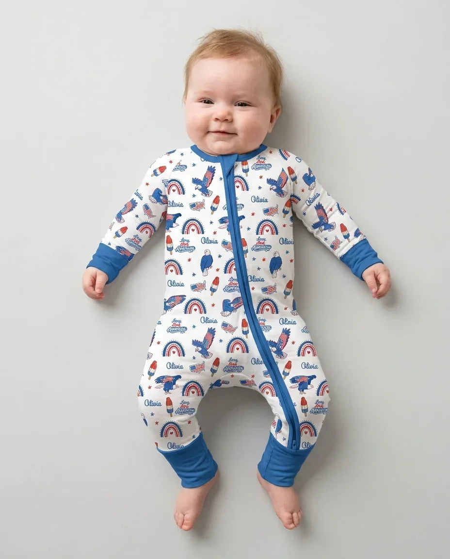 Gerippte Babykleidung mit individuellem Foto - Weich &amp; Skizzenhaft