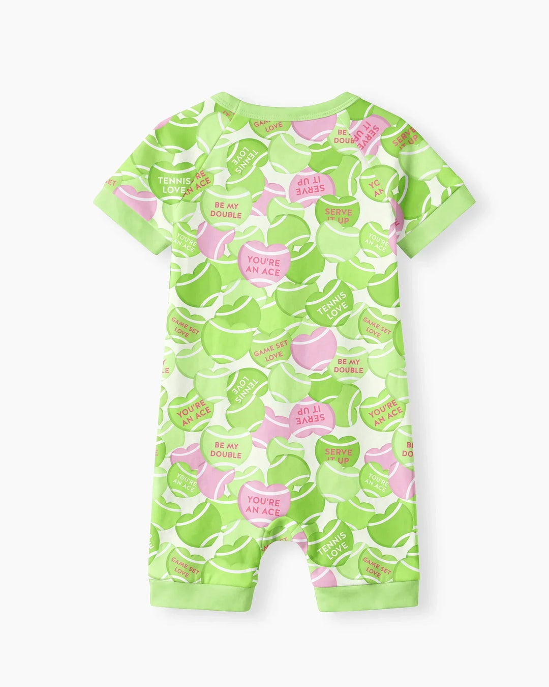 Tennis Candy Family Matching Bamboo Shorty Zippy