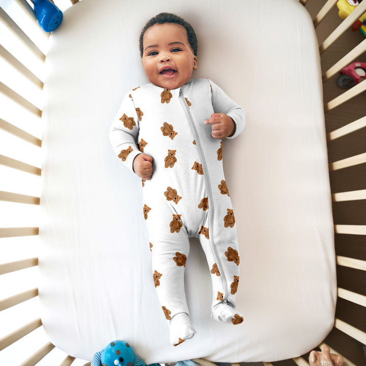 Brownie Teddy Bear Bamboo Convertible Zippy