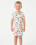 Little Fisher’s Adventure Bamboo Two Piece Short Sleeve Shorts Pajama Set