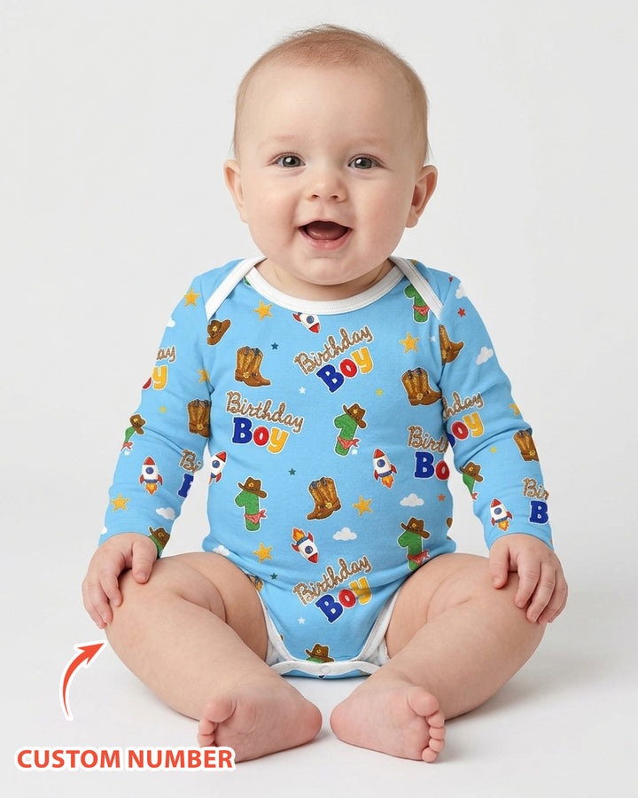 Gerippte Babykleidung mit individuellem Foto - Weich &amp; Skizzenhaft