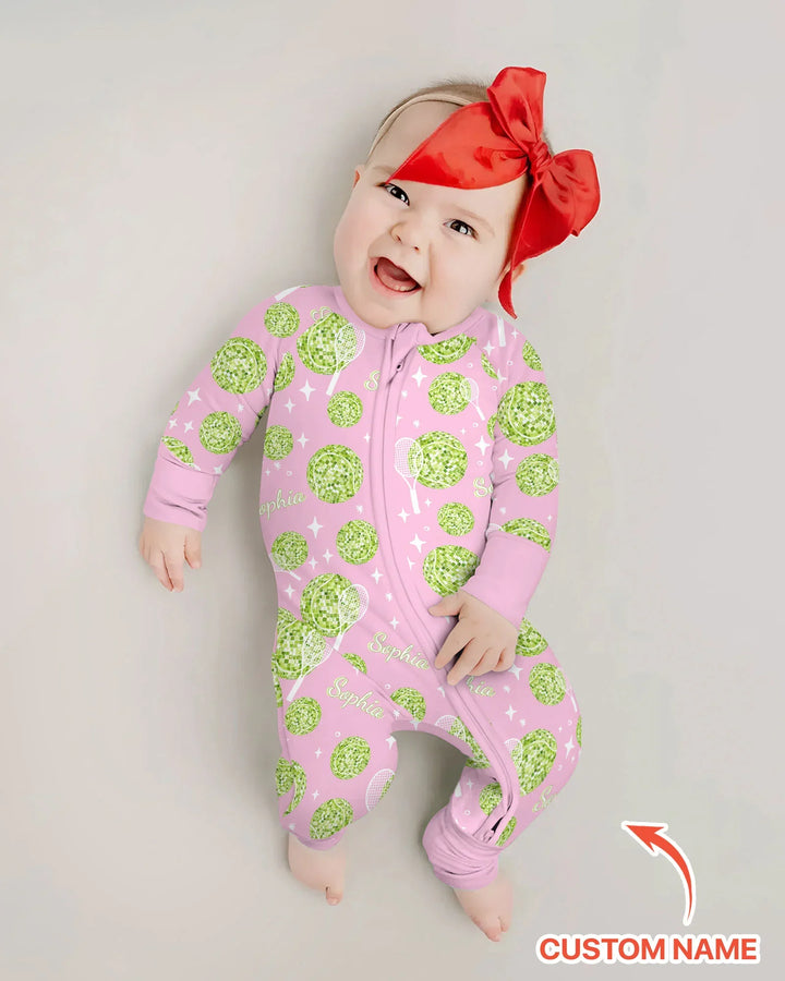Tennis Disco Girl Party Matching Bamboo Convertible Zippy