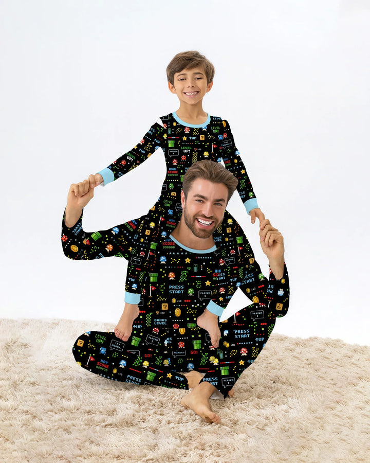 Vorlage Herren-Pyjama-Set