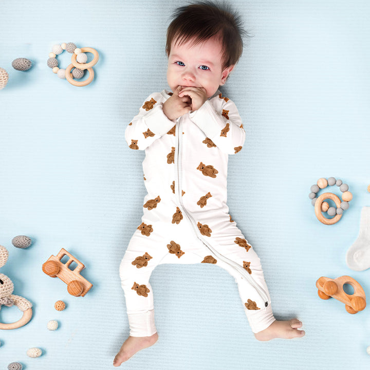 Brownie Teddy Bear Bamboo Convertible Zippy