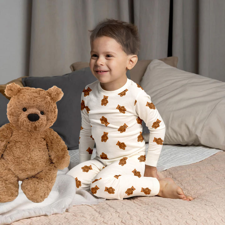 Brownie Teddy Bear Bamboo Pajama for Baby