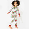 Holly Jolly Two Piece Long Sleeve Pajama Set , Holly Jolly Two Piece Long Sleeve Pajama Set - 12-18M / Red