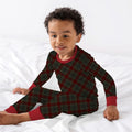 Merry Plaids Bamboo Two Piece Long Sleeve Pajama Set