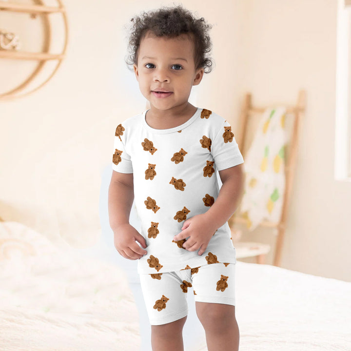 Brownie Teddy Bear Bamboo Pajama for Baby