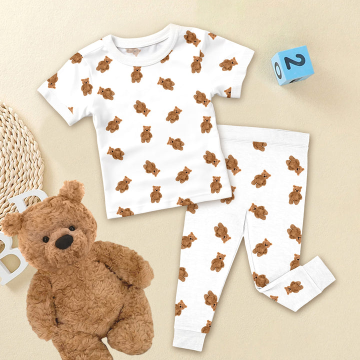Brownie Teddy Bear Bamboo Pajama for Baby