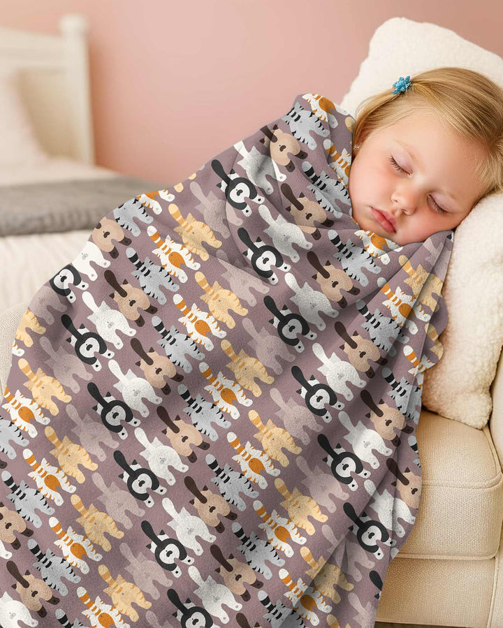 Cheeky Tails Bamboo Blanket