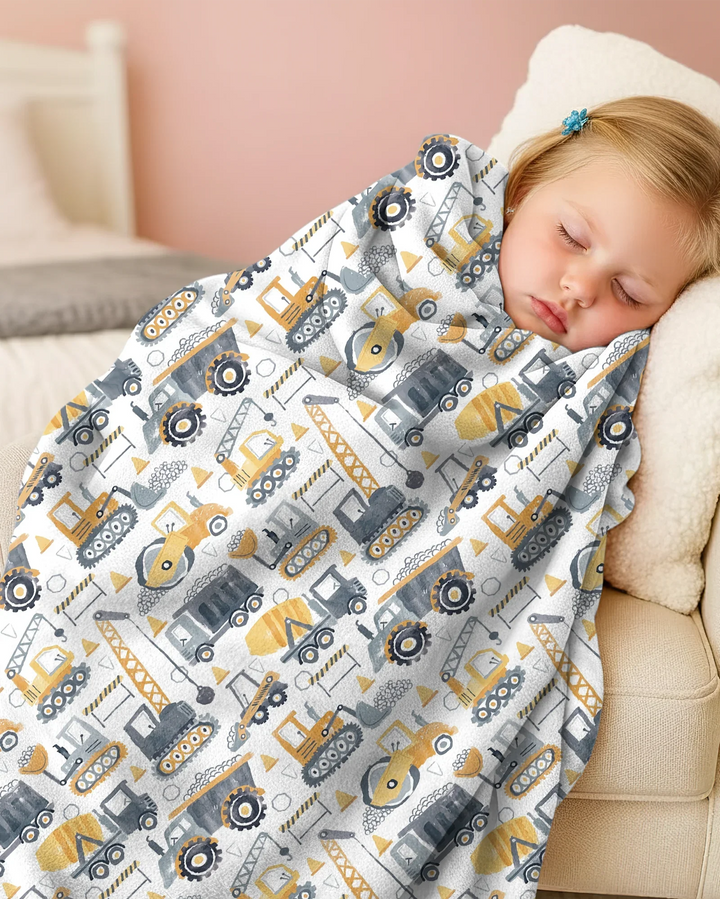 Construction Crew Bamboo Blanket