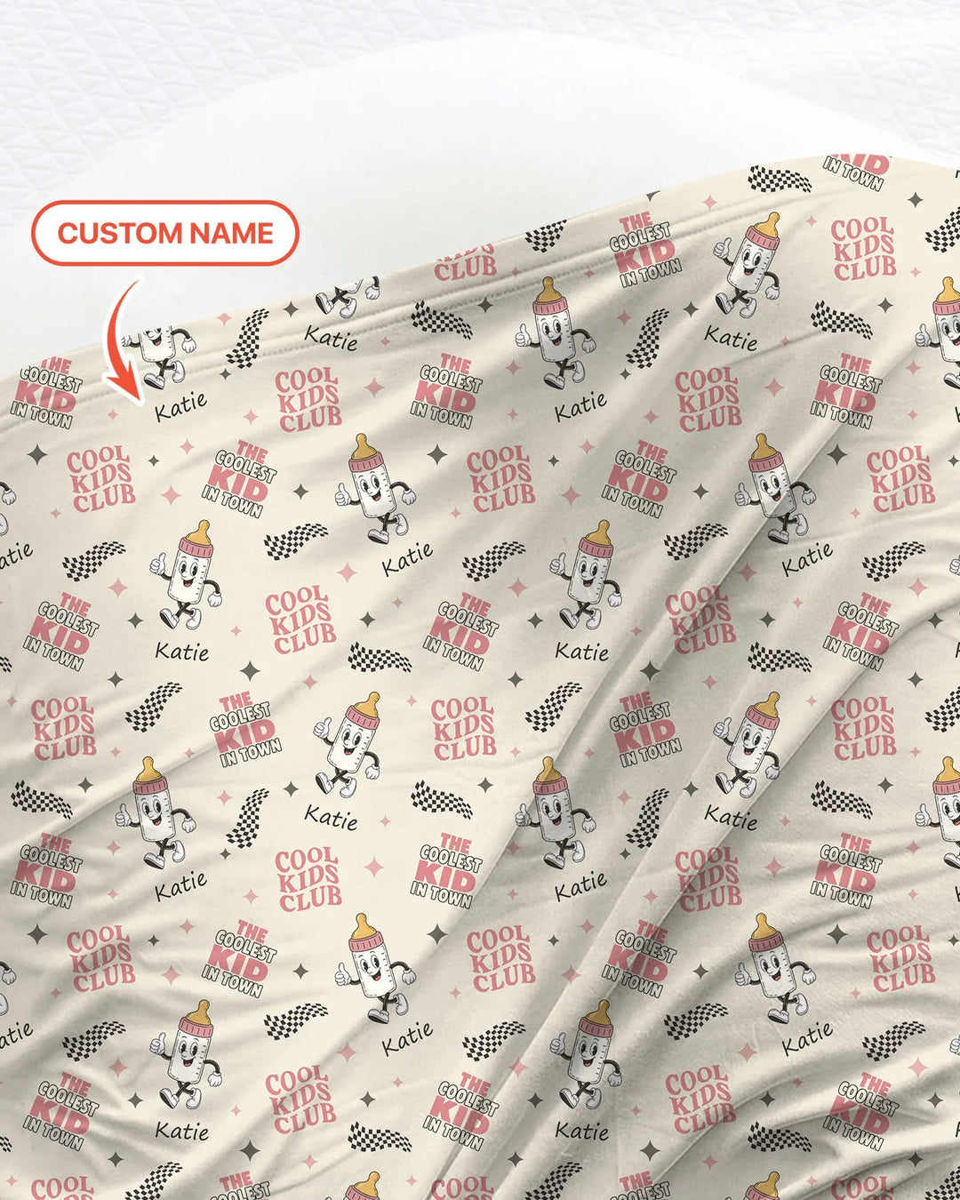 Manta a juego personalizada para papá y yo de Club Genial