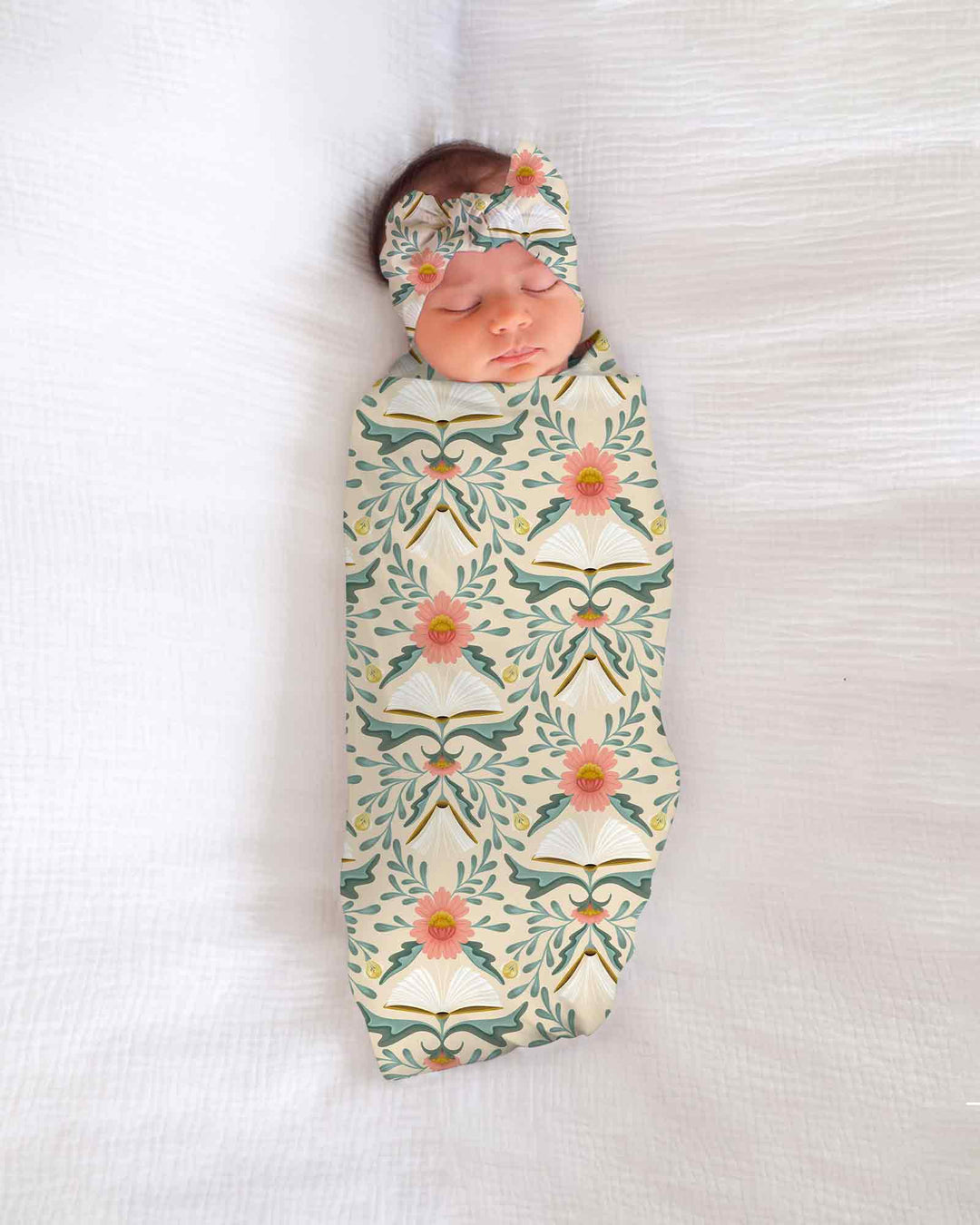 Blooming Stories swaddle blanket