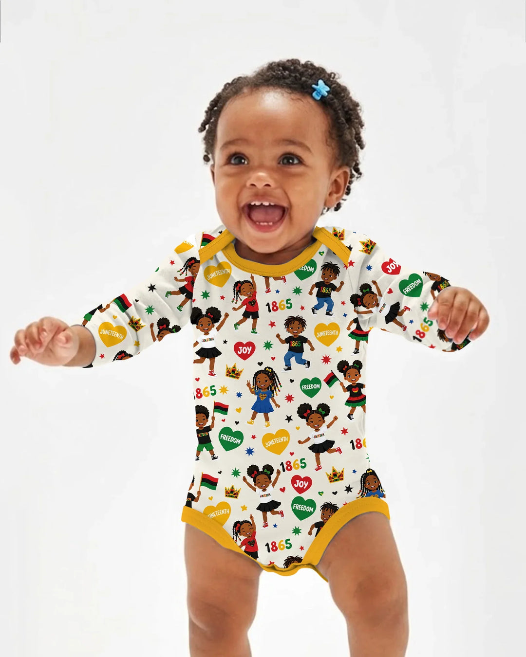 Celebrate Juneteenth Freedom Bamboo Bodysuit