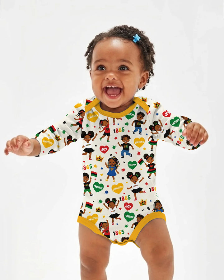 Celebrate Juneteenth Freedom Bamboo Bodysuit