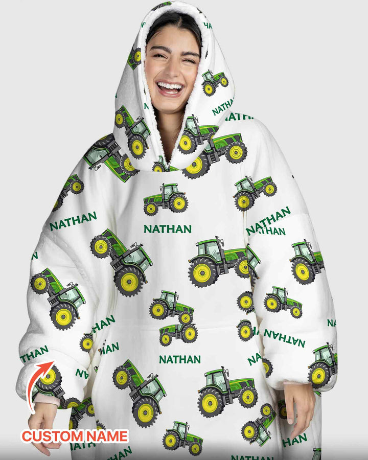 Plantilla de Sudadera Manta de Bambú Personalizada