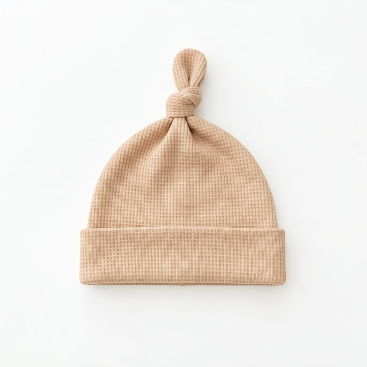 Waffle Bamboo Knotted Hat
