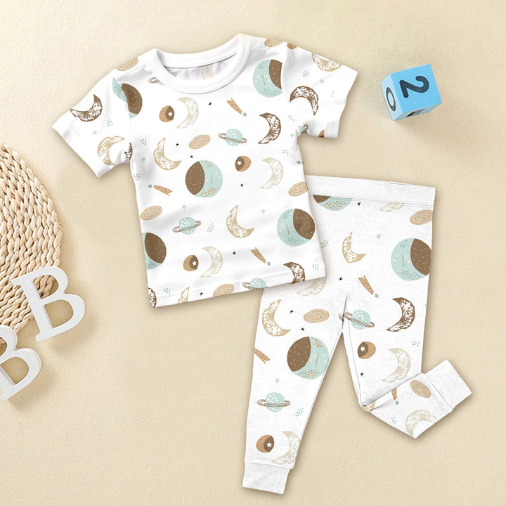 Bamboo Luna Neutral Crescent Outfit for Baby – Soft and Serene