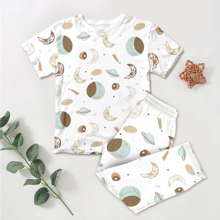 Bamboo Luna Neutral Crescent Outfit for Kids – Calm and Comfortable