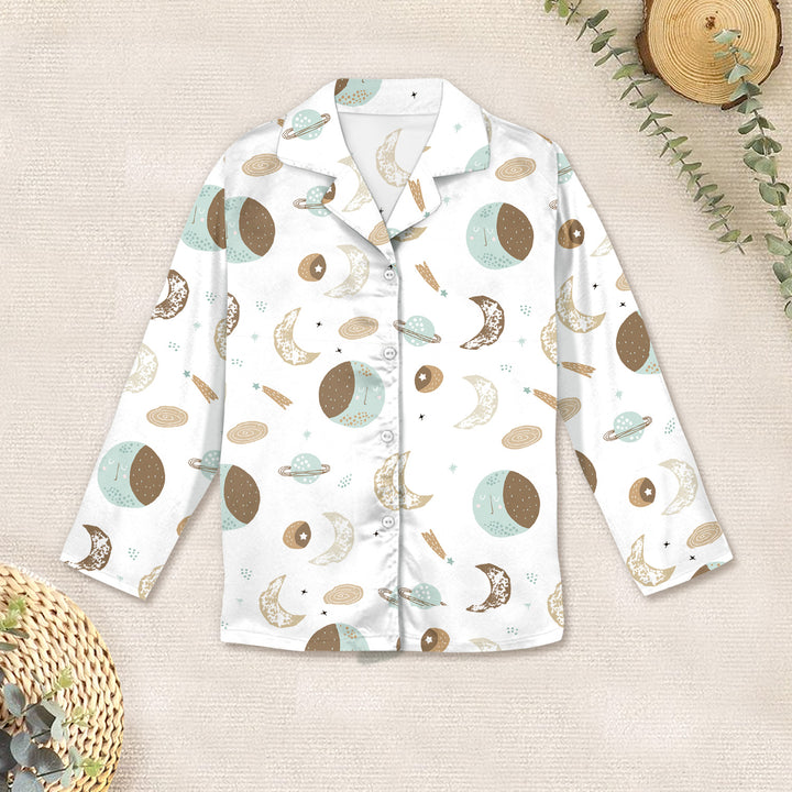 Bamboo Luna Neutral Crescent Outfit for Kids – Calm and Comfortable