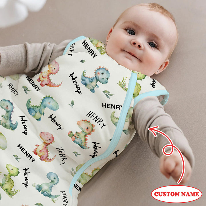 Dinosaur Custom Name Sleep Bag 1.0 TOG