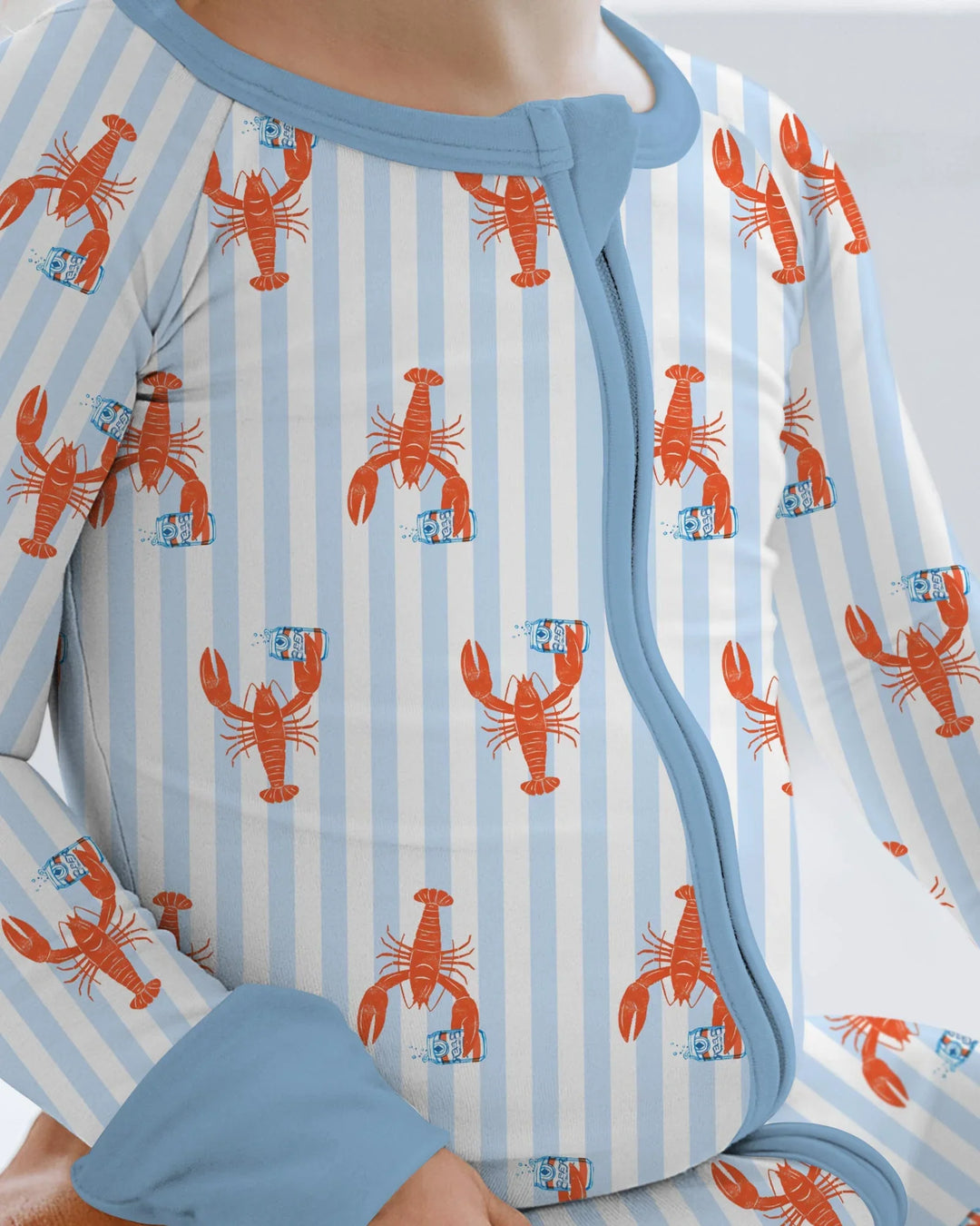Custom Name Crawfish Beer Season Bamboo Convertible Zippy