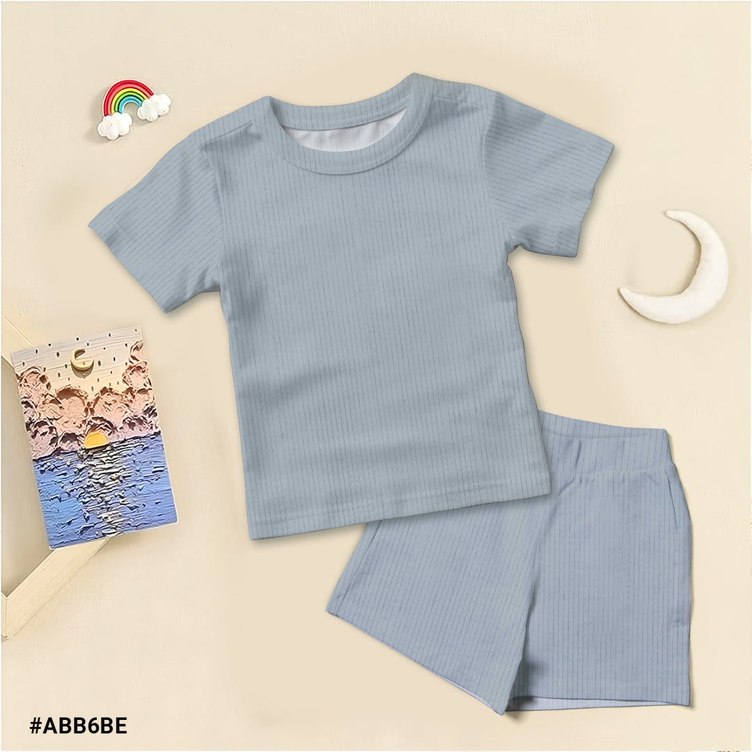 Fog Ribbed Bamboo Fabric Baby Clothing - Soft & Stretchy
