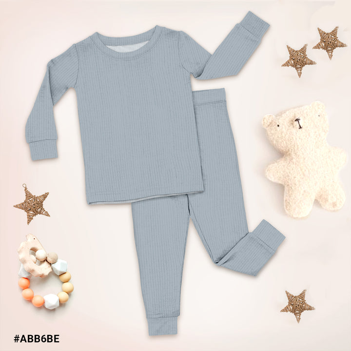 Fog Ribbed Bamboo Fabric Baby Clothing - Soft & Stretchy