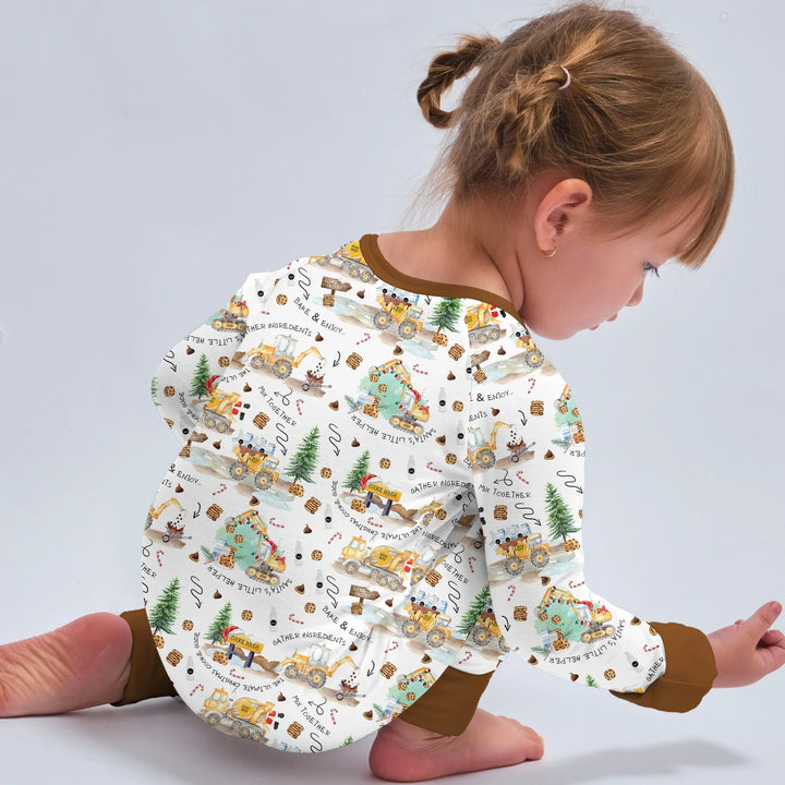 Gerippte Babykleidung mit individuellem Foto - Weich &amp; Skizzenhaft