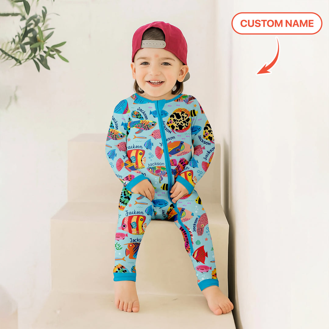 Custom Name Fish Dream Convertible Zippy