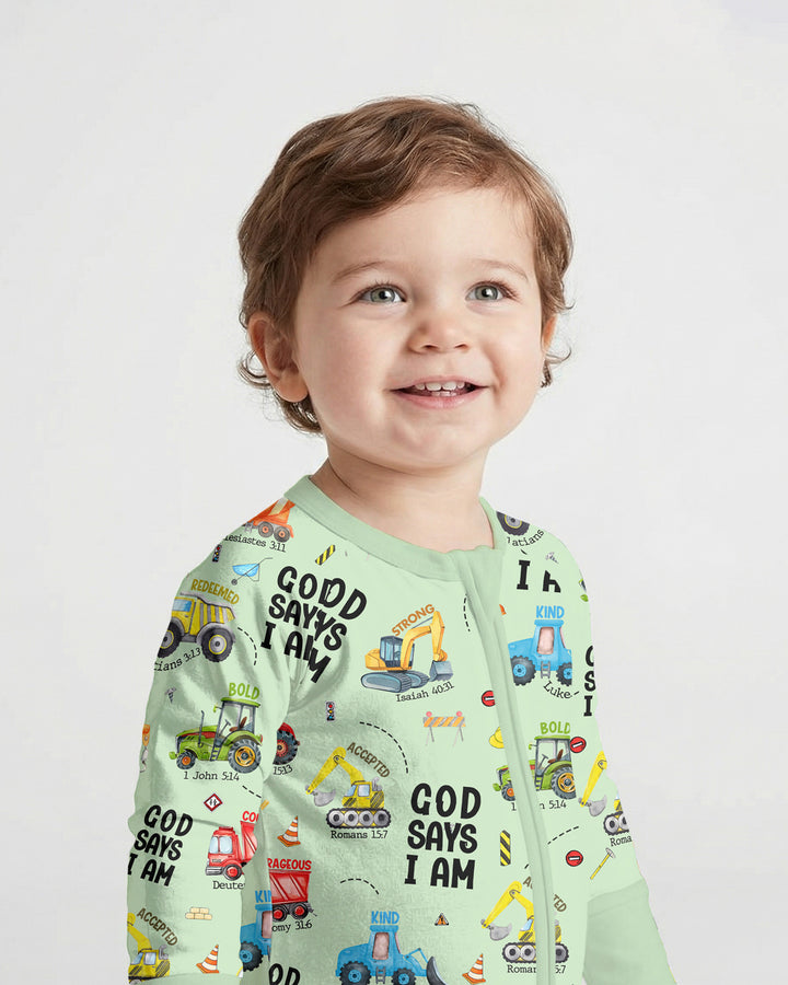 God Says I Am Boy Convertible Zippy