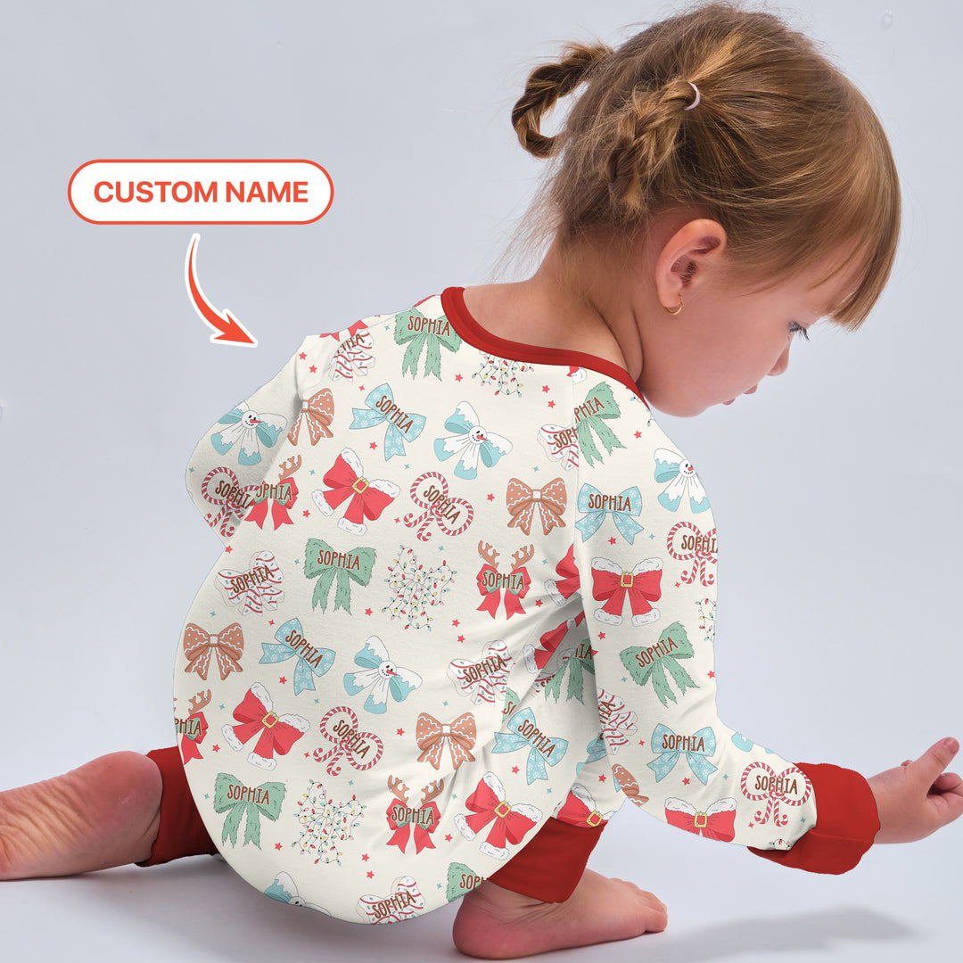 Custom Retro Bowl Christmas  Convertible Zippy