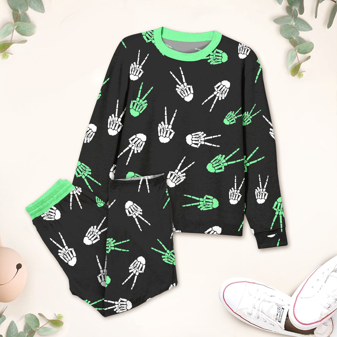 Bamboo Skelly Hands Outfit for Kids – Fun and Festive