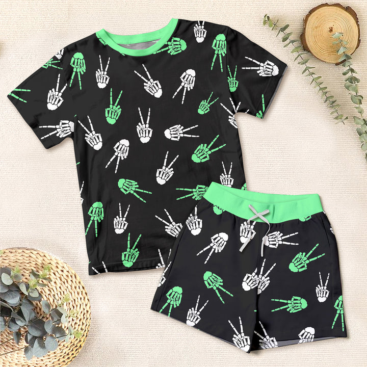 Bamboo Skelly Hands Outfit for Kids – Fun and Festive