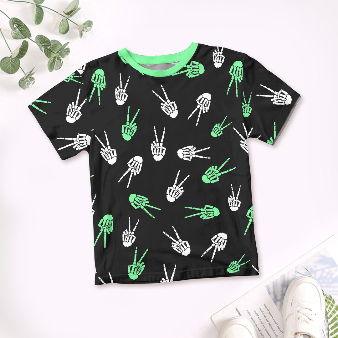 Bamboo Skelly Hands Outfit for Kids – Fun and Festive